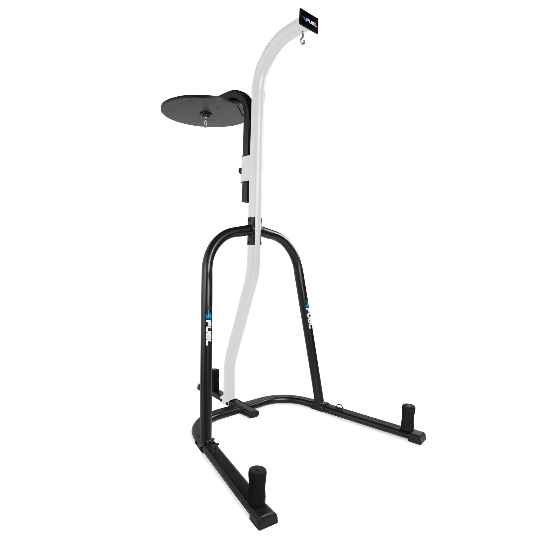 Heavy Bag Stand with Speed Bag Platform, Black