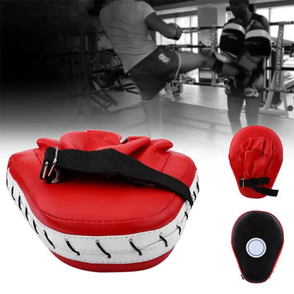 One Curved Glove Boxing Pad Hand Target Boxing Pad Gloves Training Focus Pad Taekwondo Muay Thai Mixed Martial Arts Boxing Glove